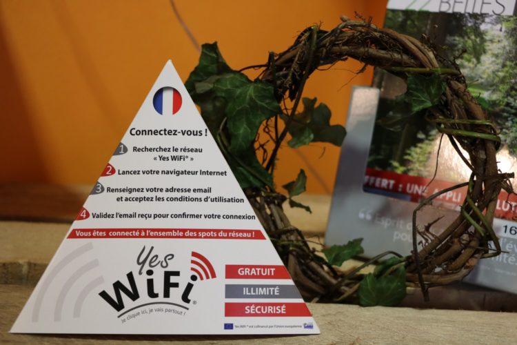 100 routeurs vont être installés sur le territoire de Thiérache, dans le but de faire profiter les touristes de point accès au wifi gratuit et public. (© Office de Tourisme du Pays de Thiérache)