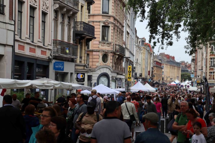 Cet évènement incontournable de Lille a rapporté 2,5 millions de visiteurs ce week-end. Remplissant les moindres recoins de la capitale nordiste. (© Aletheia Press / E. Chombart)