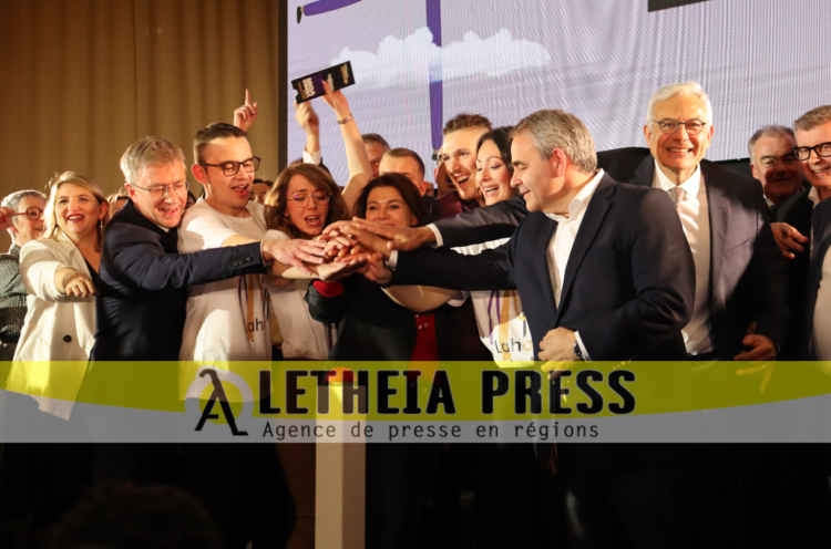 Lors de cette soirée de lancement, près de 700 personnes se sont réunies, acteurs du territoire, professeurs, étudiants et organismes de formations. (© Aletheia Press / E.Chombart)