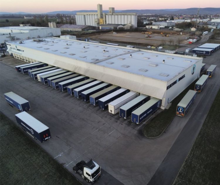 Vue du Hub Logistique à Beaune