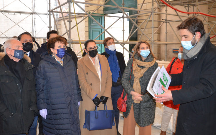 Roselyne Bachelot en visite en Bourgogne