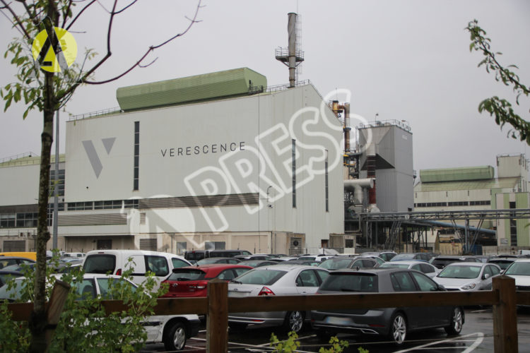 Vue extérieur de l'usine Verescence de Mers-les-Bains