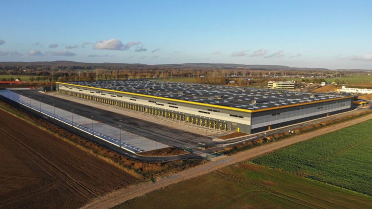 Hub logistique Amazon