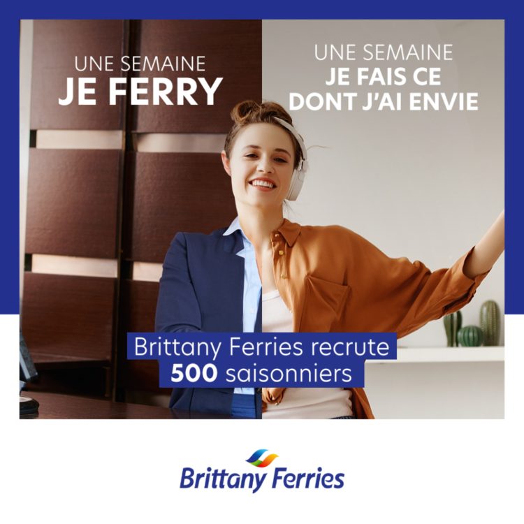 Brittany Ferries prépare déjà sa saison 2022 et lance une importante campagne de recrutements (© Brittany Ferries)