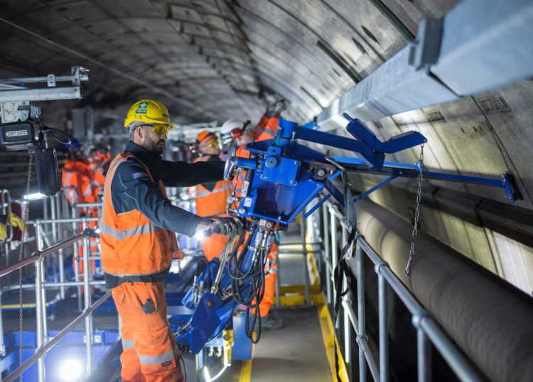 ElecLink les travaux preparatoires en Tunnel (© Getlink)