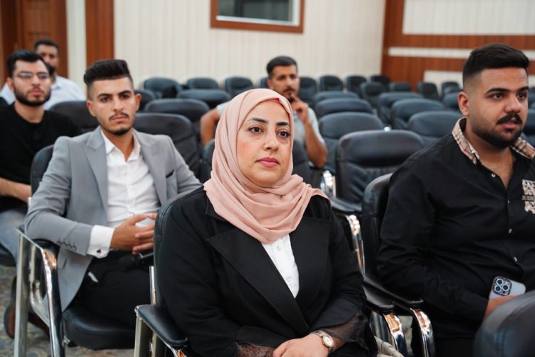 Zainab Yousif, candidate aux élections municipales à Najaf, Irak.